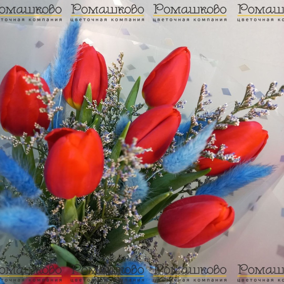 Букет из тюльпанов «Оттенки любви»