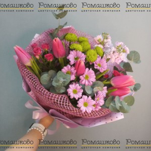 Превью Букет из тюльпанов «Той самой»