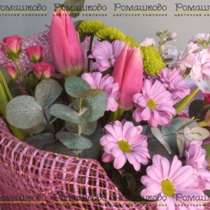 Превью Букет из тюльпанов «Той самой»