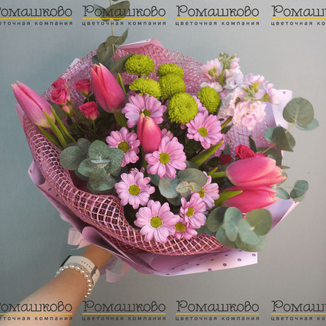 Букет из тюльпанов «Той самой»