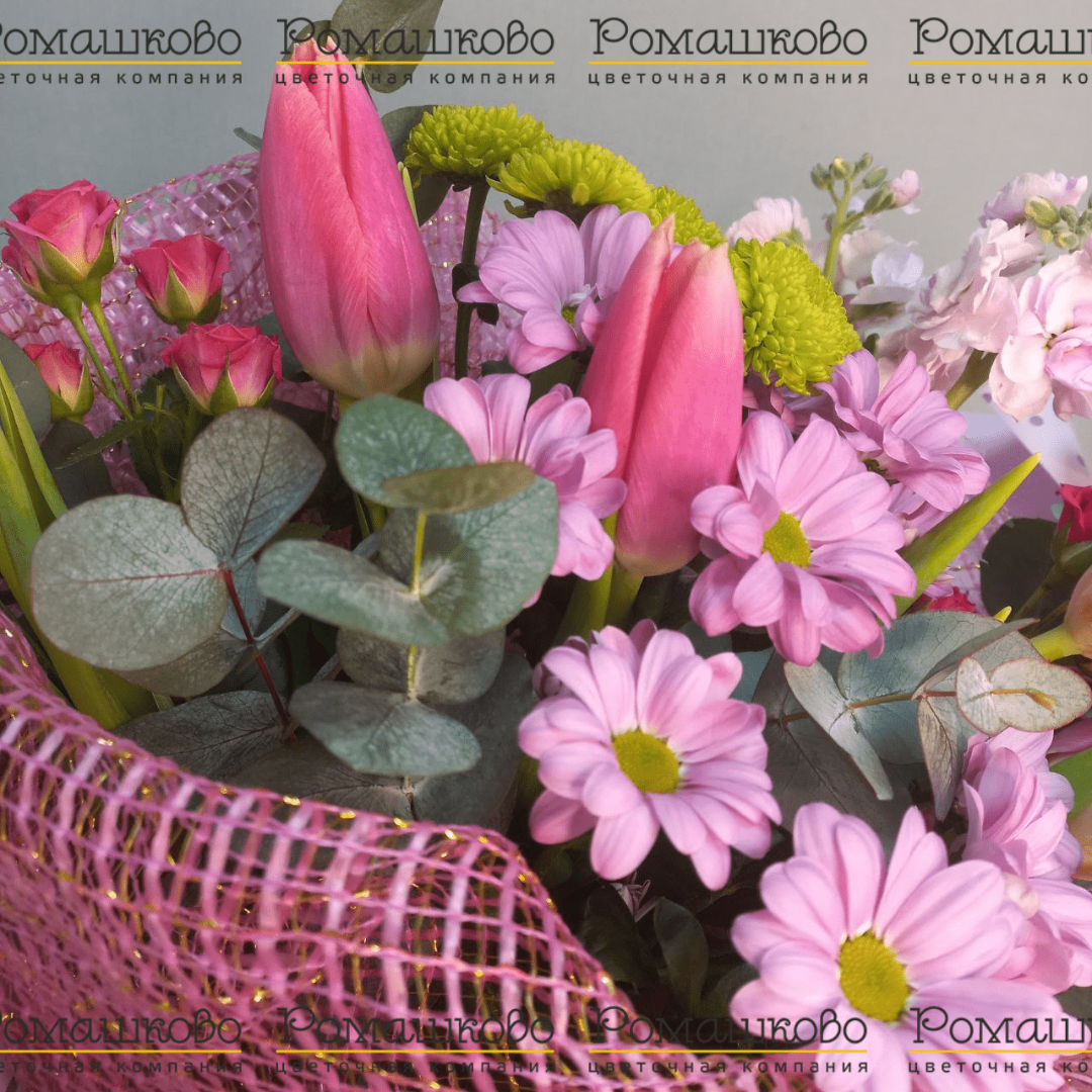 Букет из тюльпанов «Той самой»