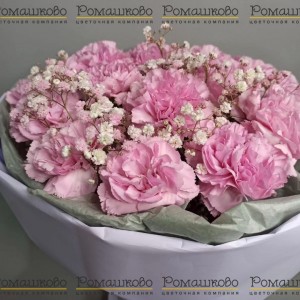 Превью Букет из гвоздик «Сиреневая дымка»