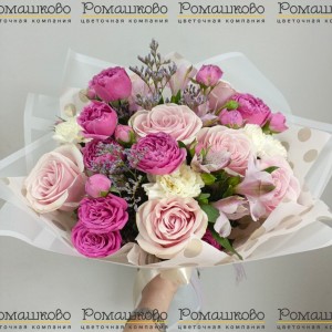 Превью Букет «Оттенки розового»
