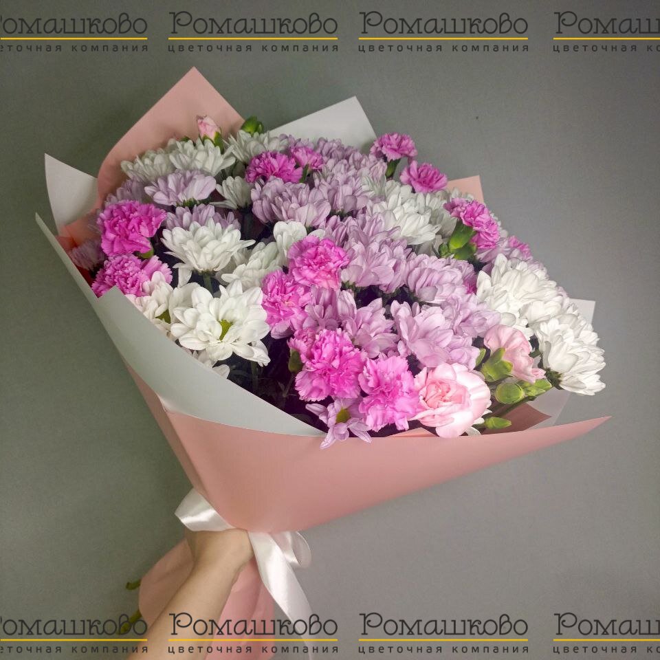 Букет из хризантемы «Дарси»