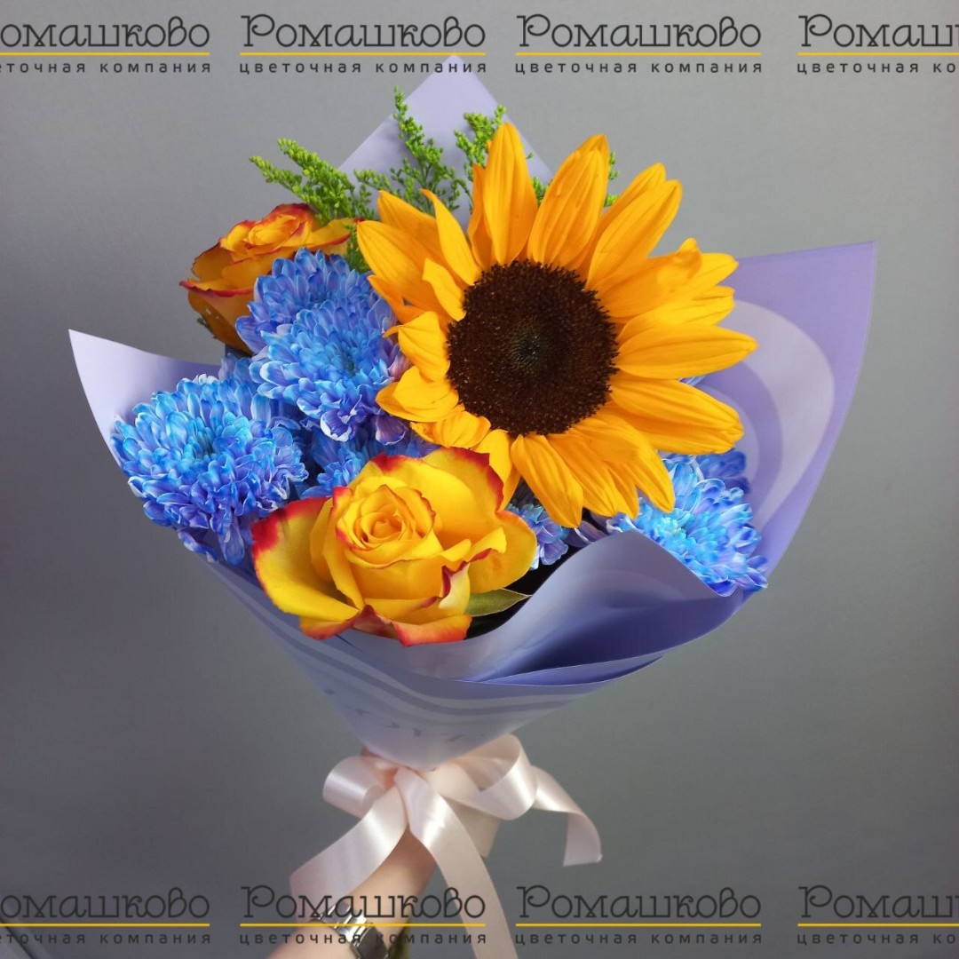 Букет «Солнце в небе»