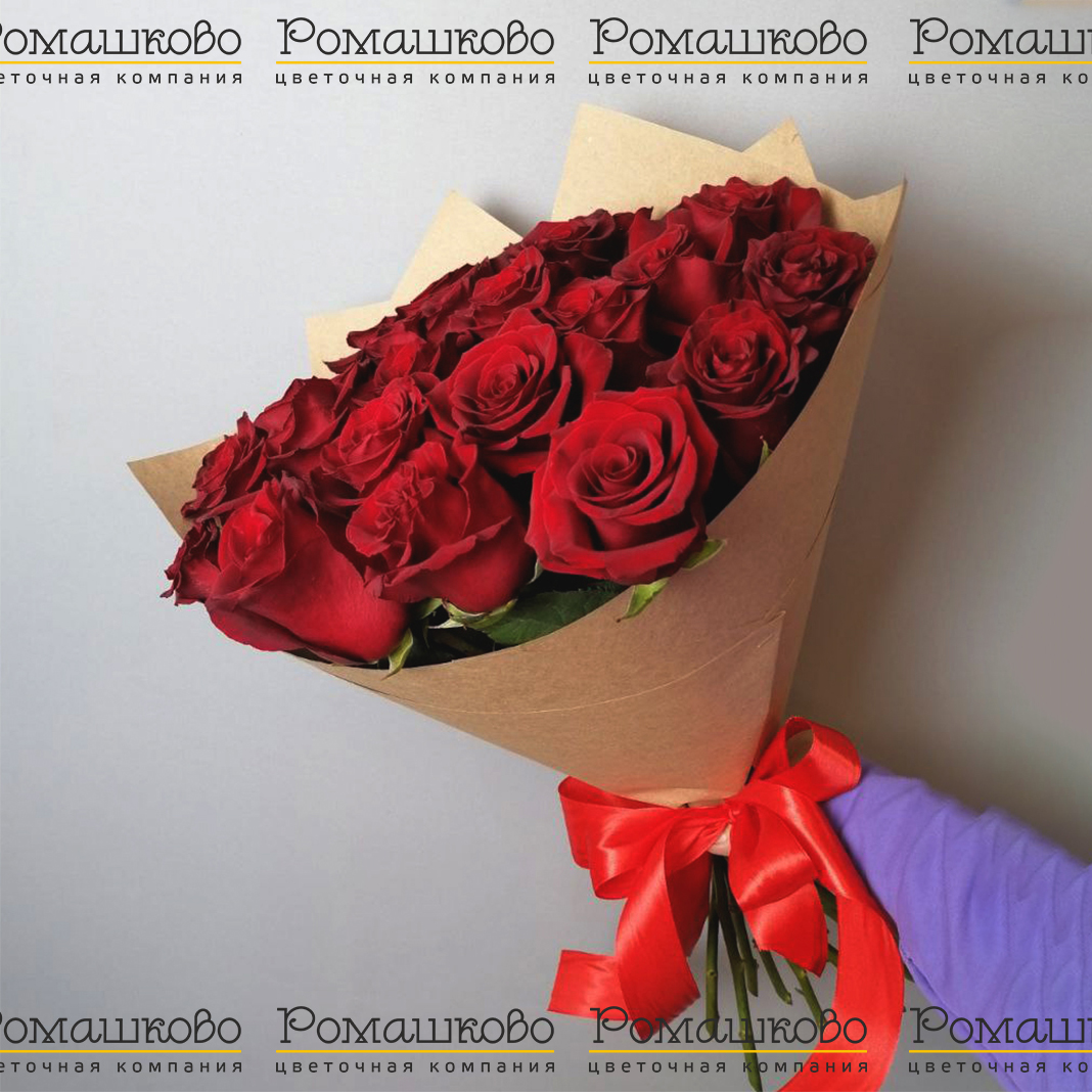 Букет из 25 Красных роз