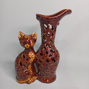 Превью Ваза Кот с кувшином