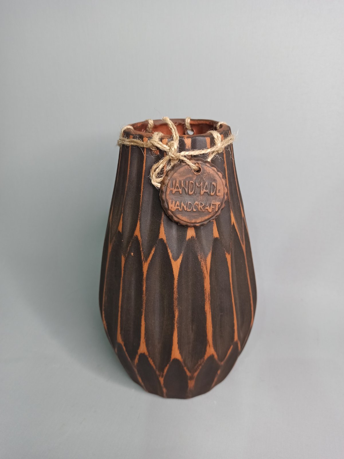 Ваза Ананас,глина