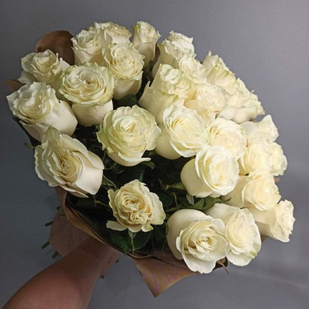 Букет из 35 роз Мондиаль за 9 600 - «Ромашково» в Красноярске