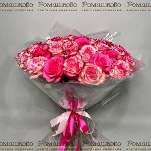 Превью Букет из роз «Сахарное облако»