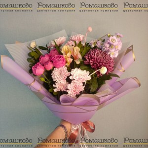 Превью Букет «Розовая призма»