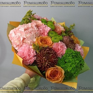 Превью Букет из гортензий «Авелин»