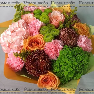 Превью Букет из гортензий «Авелин»