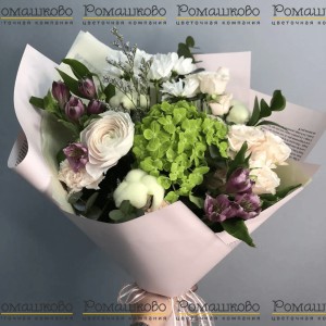 Превью Букет из гортензий «Аделайн»