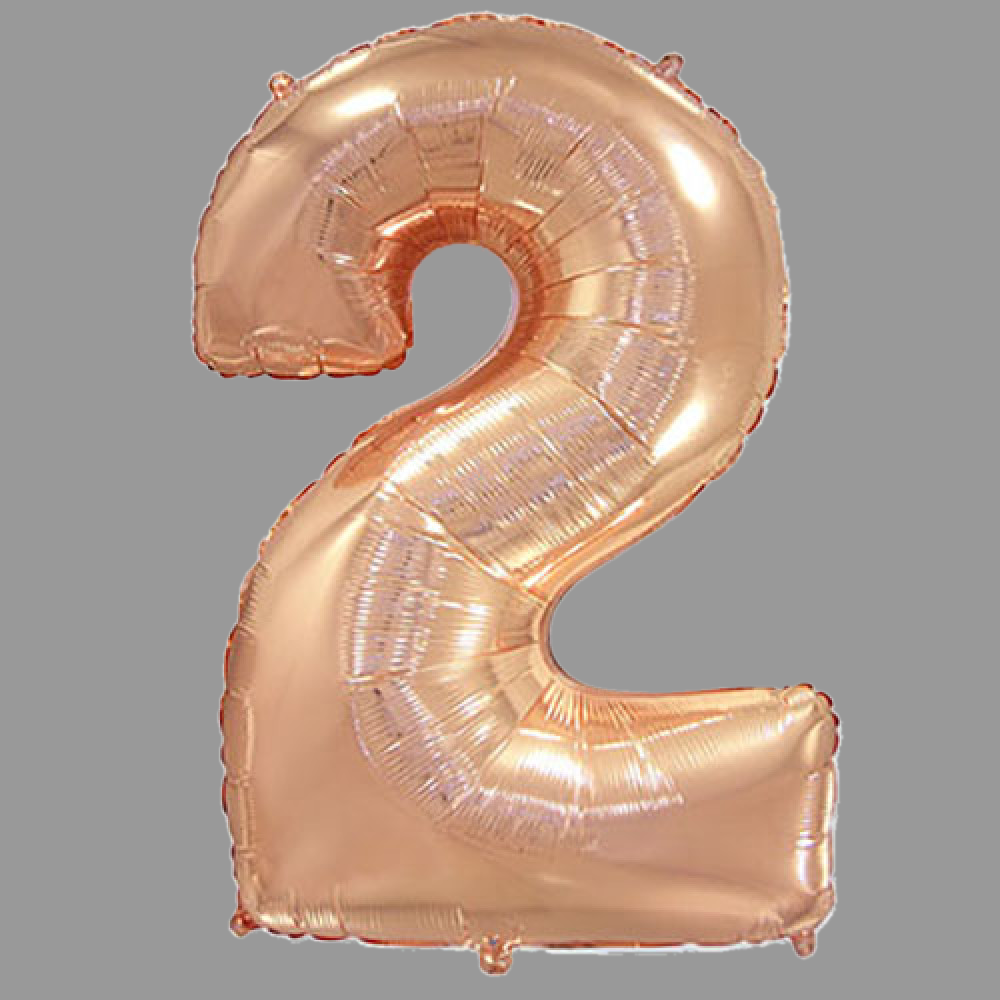 Шары фольга цифры золото