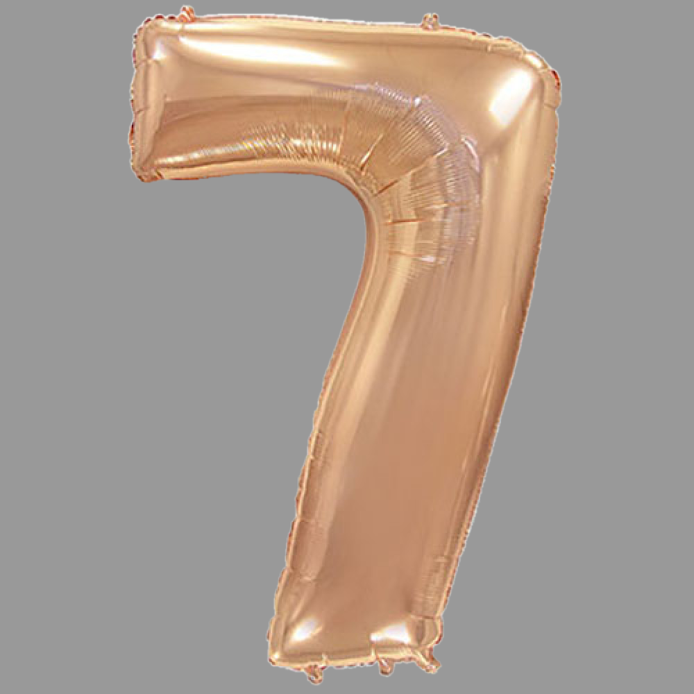 Шары фольга цифры золото