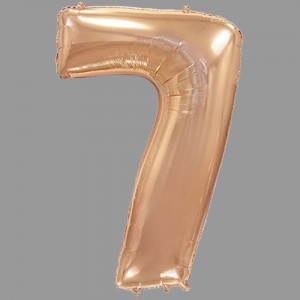 Превью Шары фольга цифры золото