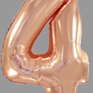 Превью Шары фольга цифры золото