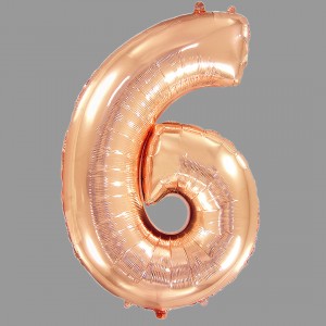 Превью Шары фольга цифры золото