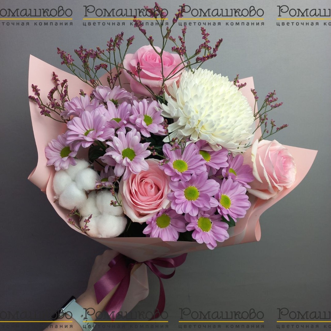 Букет из хризантем «Феличе»