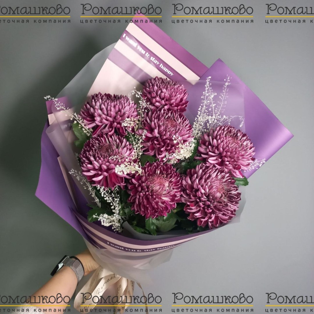 Букет из хризантемы «Гаелл»