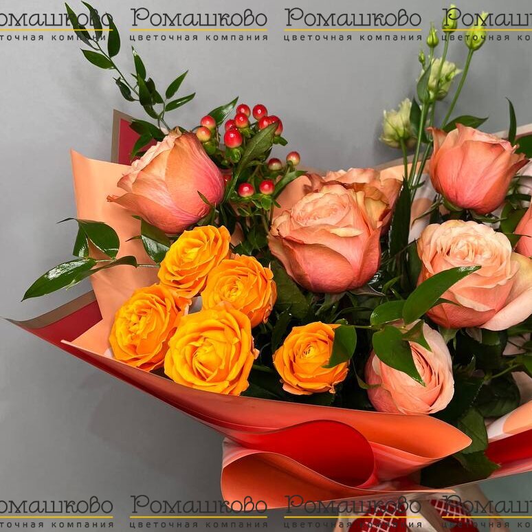 Букет из розы «Дайон»