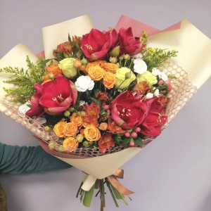 Превью Букет из роз «Изабель»