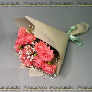 Превью Букет из кустовых роз «Моник»