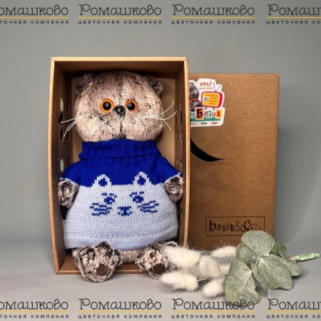 Кот Басик в свитере кот за 2 500 - «Ромашково» в Красноярске