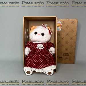 Превью Лили  в бордовом платье