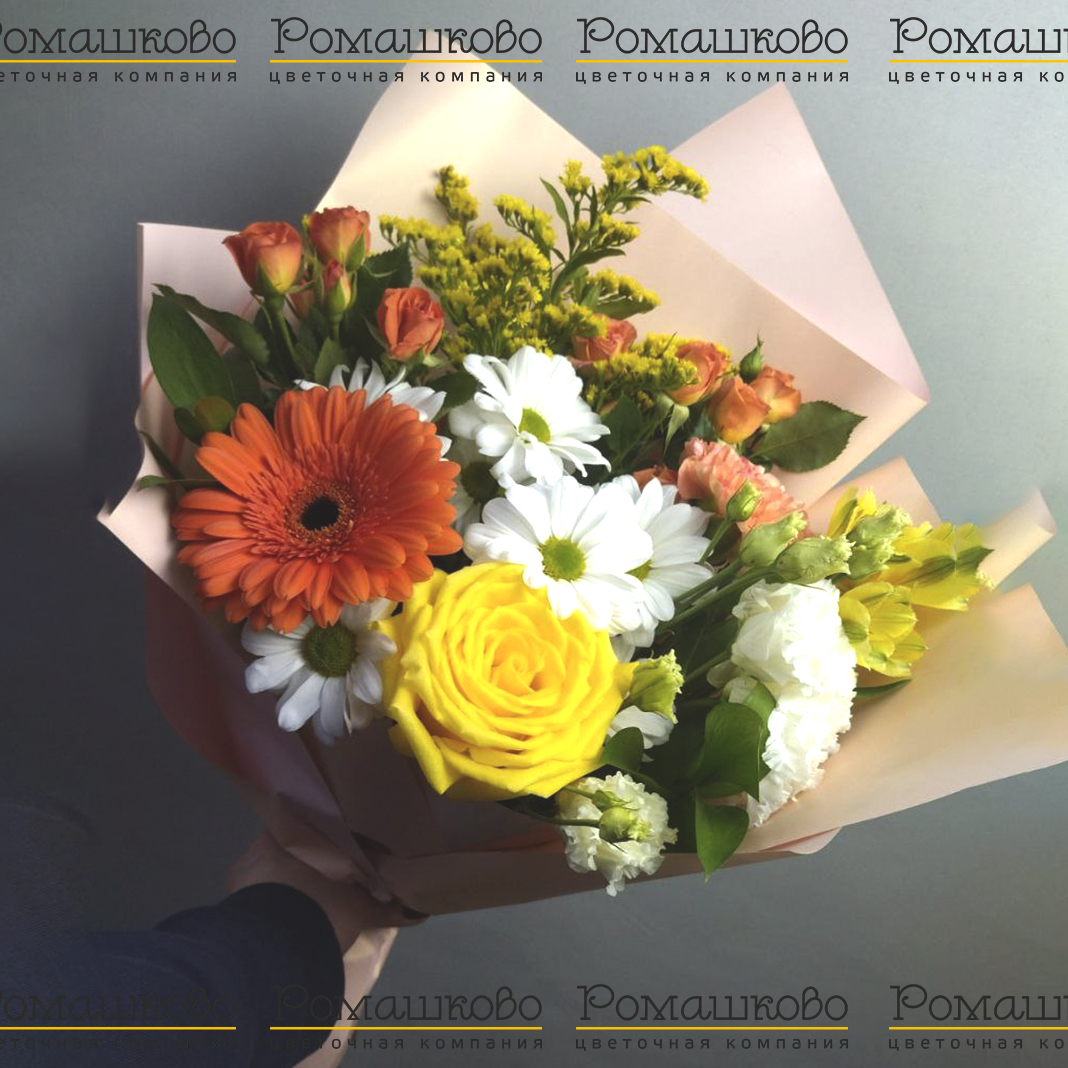 Букет из эустом «Мадлен»