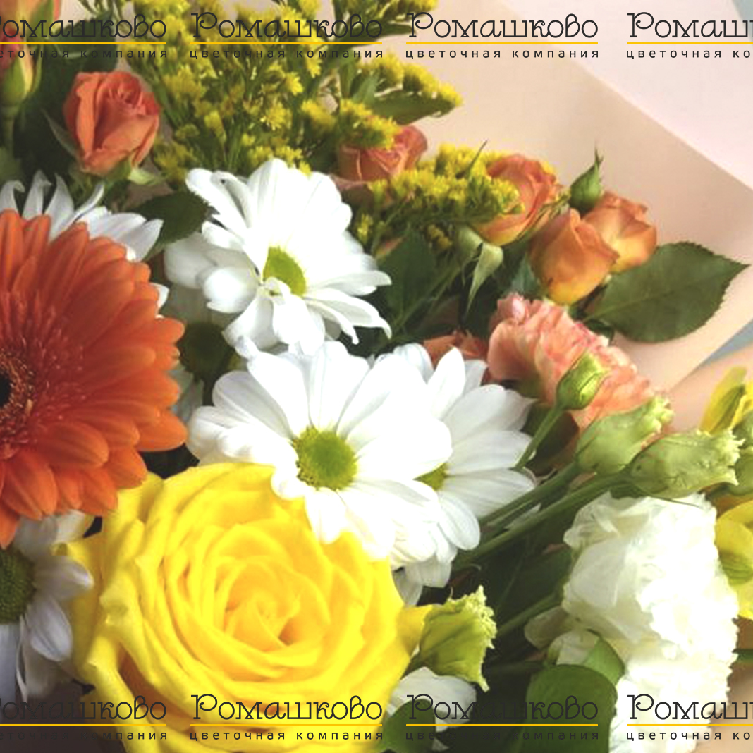 Букет из эустом «Мадлен»