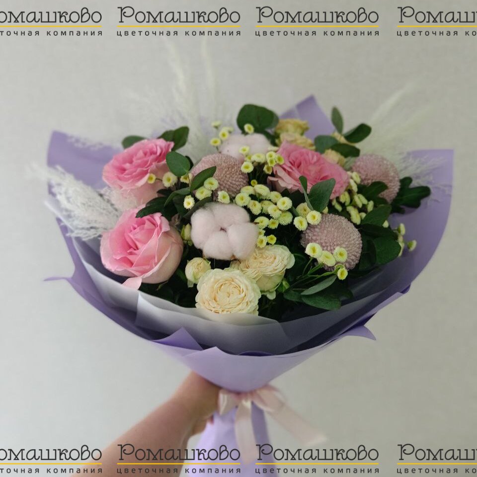 Букет из хризантем «Доротея»