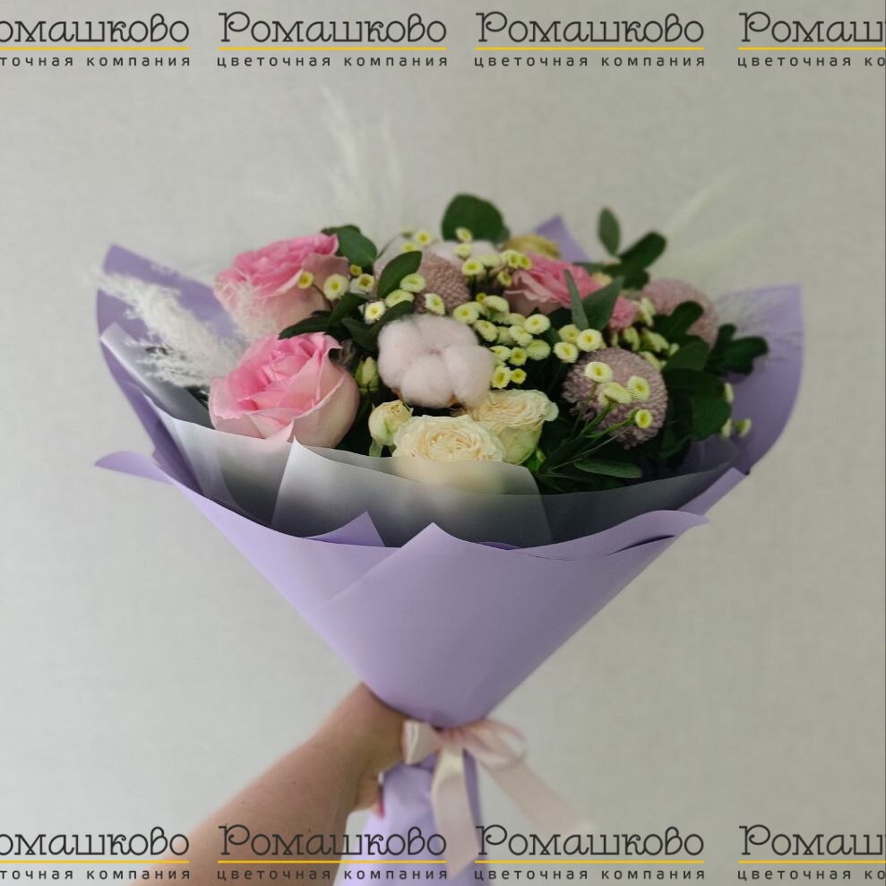 Букет из хризантем «Доротея»