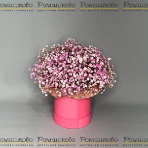 Превью Шляпная коробка цветов «Клубника»