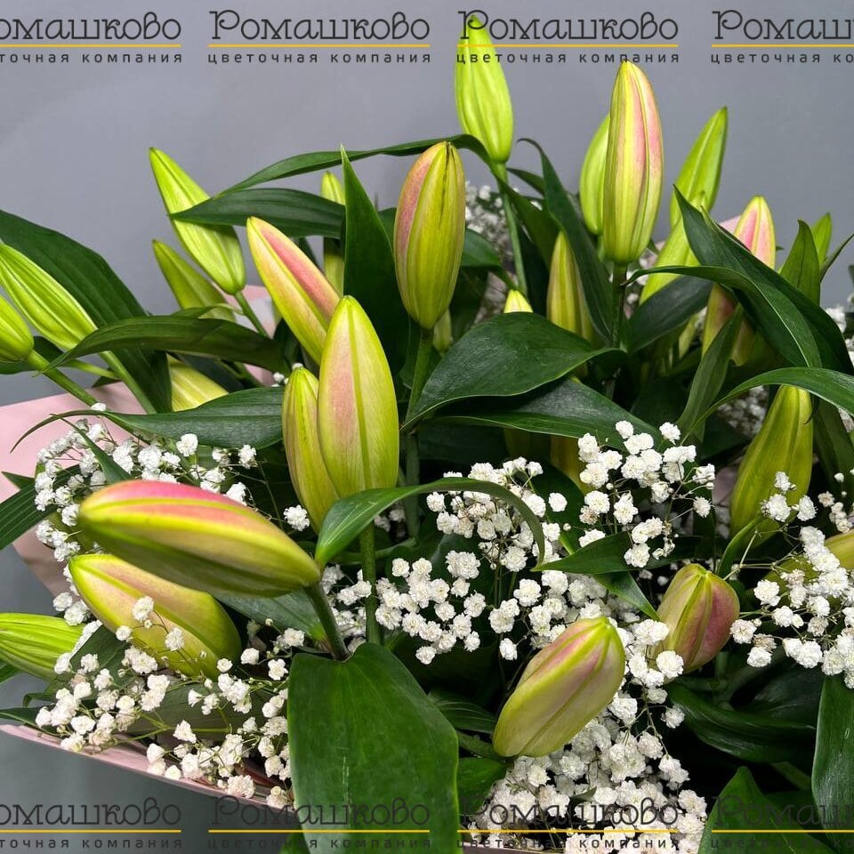 Букет из лилий «Ароматный цветок»