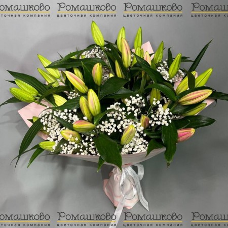 Букет «Ароматный цветок» за 10 080 - «Ромашково» в Красноярске