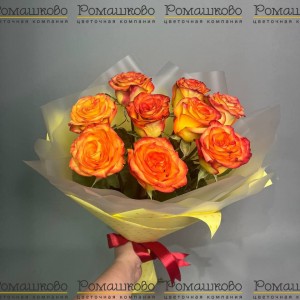 Превью Букет из роз «Яркий день»