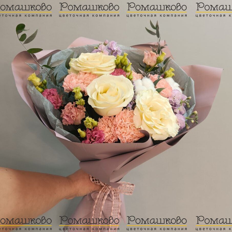 Букет из розы «Первый танец»