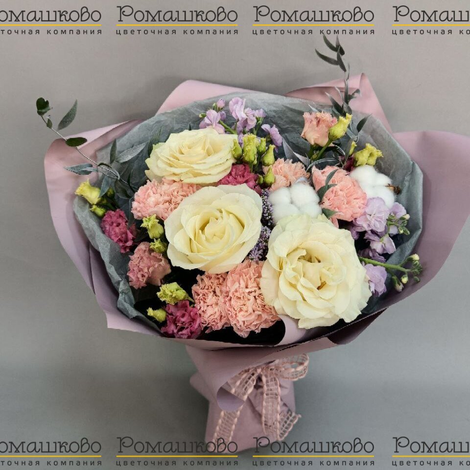 Букет из розы «Первый танец»