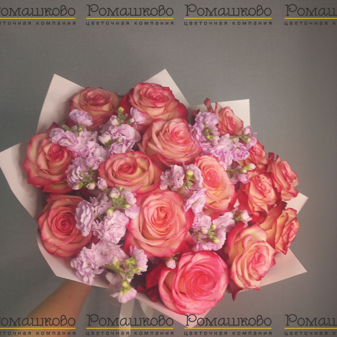 Букет из розы «Над облаками»