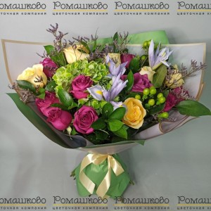 Превью Букет из гортензий «Эвита»