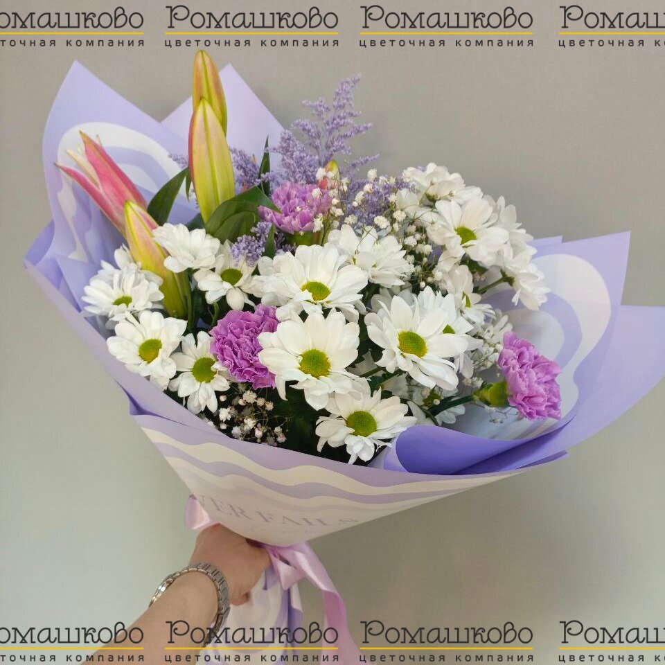 Букет из лилий «Аромат лета»