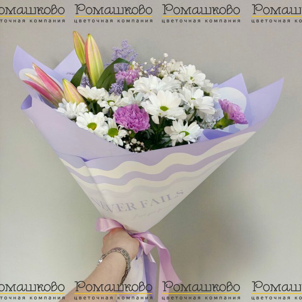 Букет из лилий «Аромат лета»