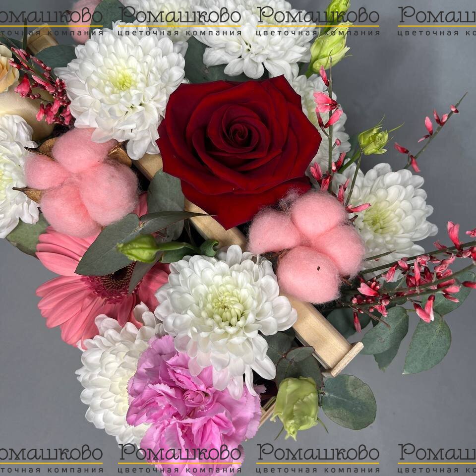 Композиция «Антураж цветов»