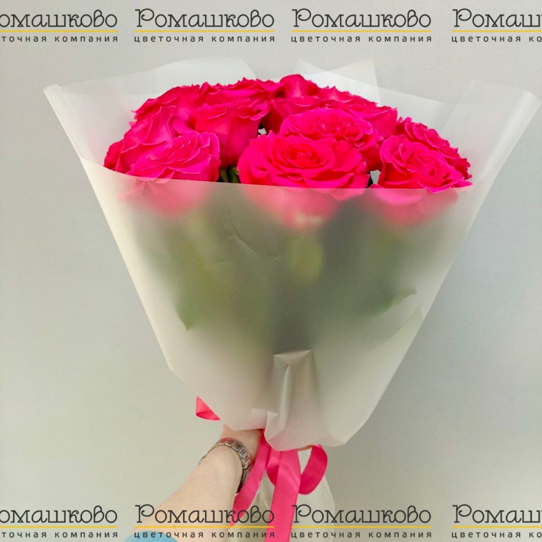 Букет из розы «Малинки»