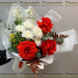 Превью Букет из розы «Парижская весна»