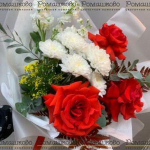 Превью Букет из розы «Парижская весна»