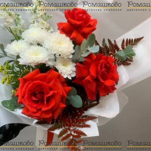 Превью Букет из розы «Парижская весна»