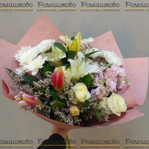 Превью Букет из лилий «Постельный аромат»